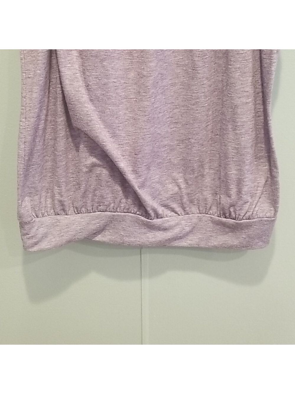 Miusey racer back tank top Sz L Purple - Picture 3 of 6